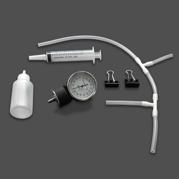 Прибор для изучения газовых законов (с манометром)